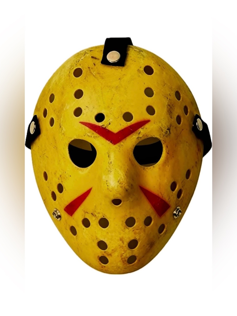 Halloween Horror Hockey Mask Cosplay Costume Prop Adult